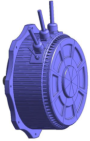 航空機推進系電動モータ（イメージ）©秋田県立大学