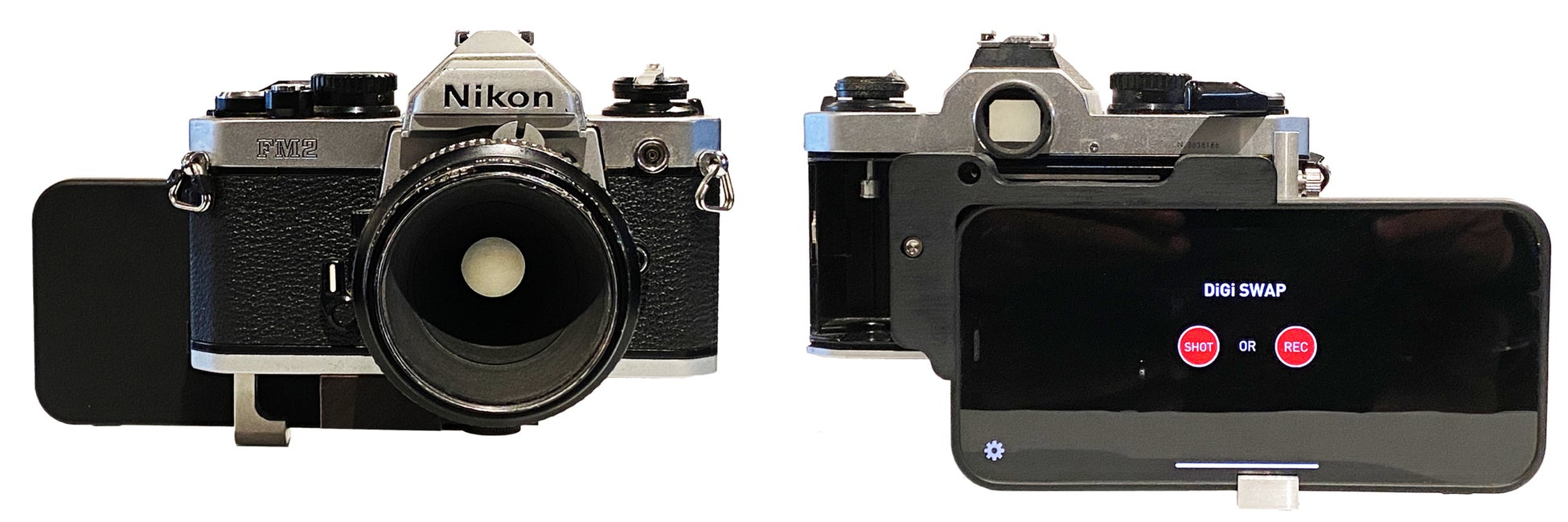 フィルムカメラセット 複数台 往年のフィルムカメラがiPhoneでデジカメに!?》「《デジ