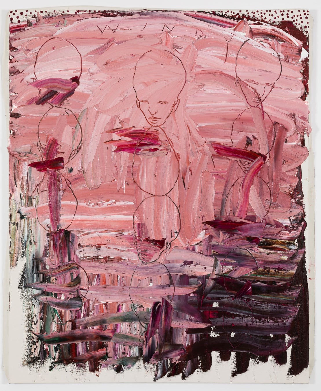 WINDY, 2022, oil on canvas, 162×130.3 cm