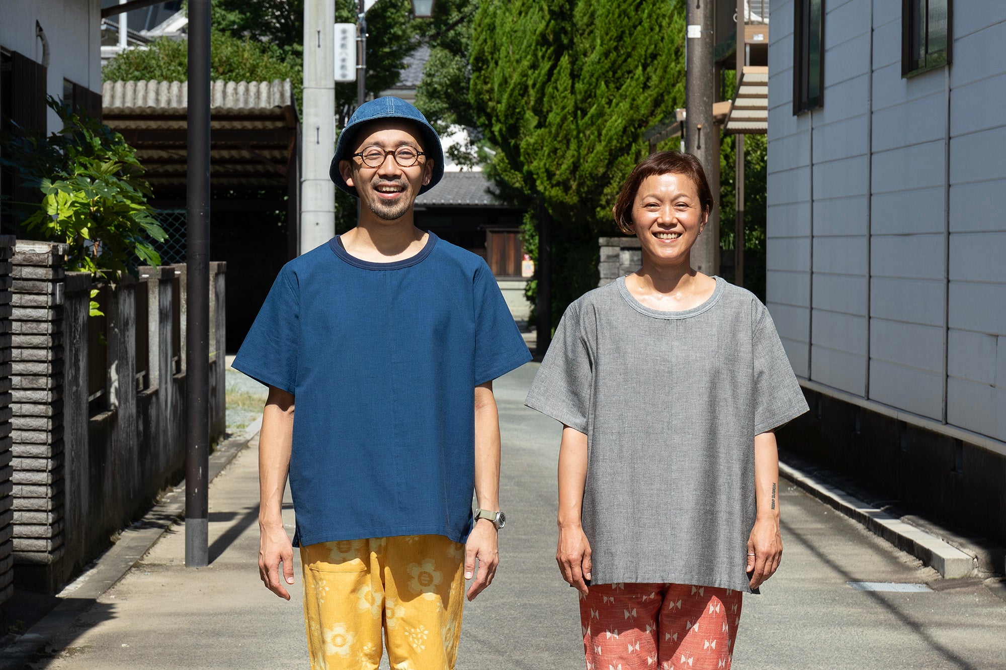 新商品】久留米絣のTシャツ全4色をオンラインショップにて販売