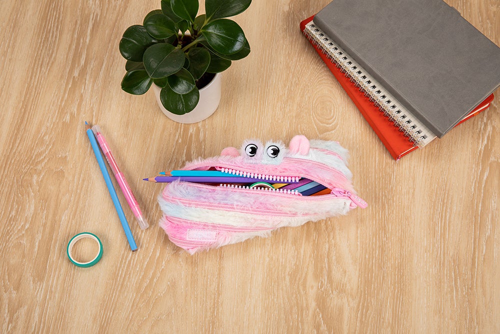 PRISTINE 新品 中綿入りファーZIP-UPベスト tiptop ベスト ジレ ダブルジップアソートMIXファーベスト レディース