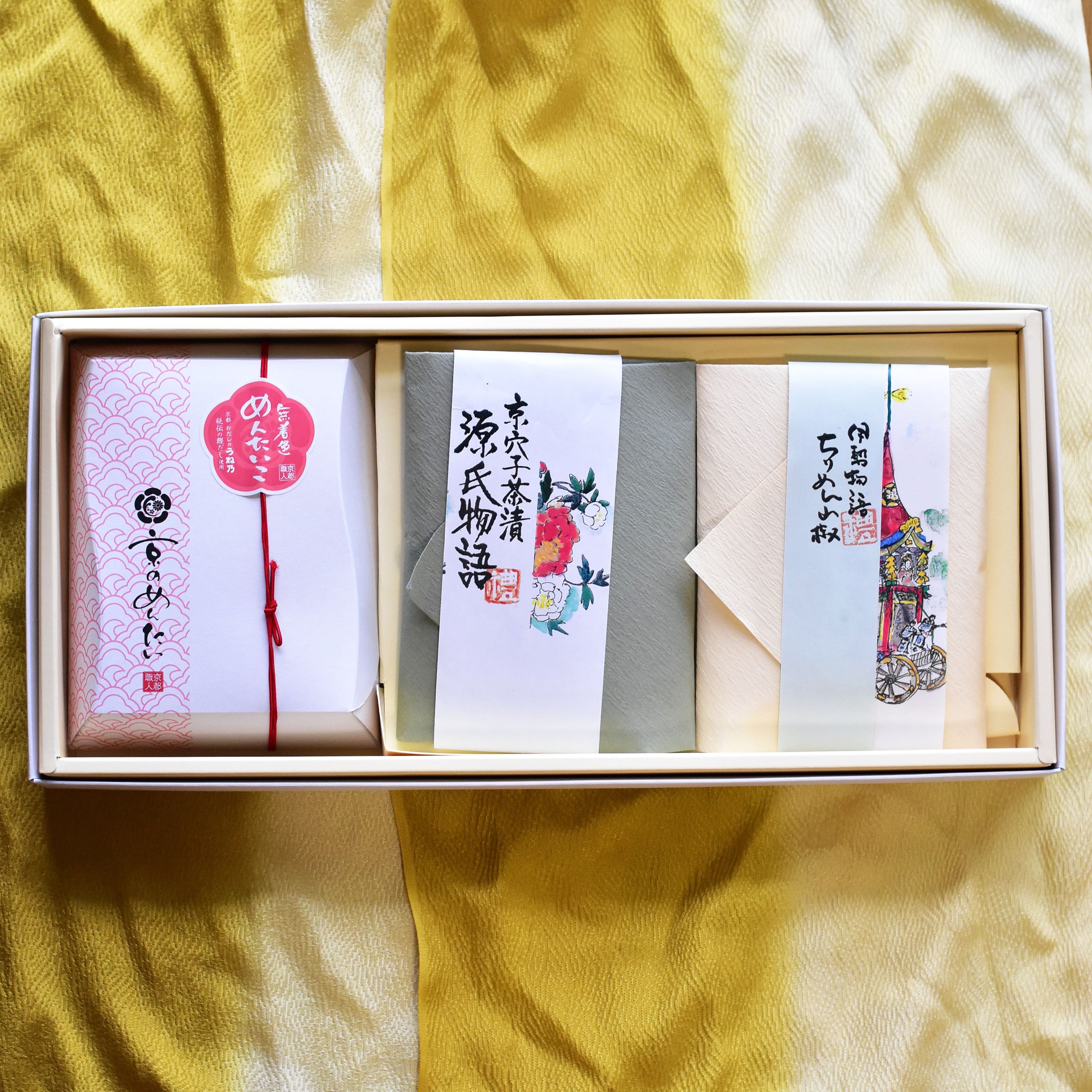 京のごはんのおとも　京のめんたいと正法院ちりめん山椒・穴子茶漬け