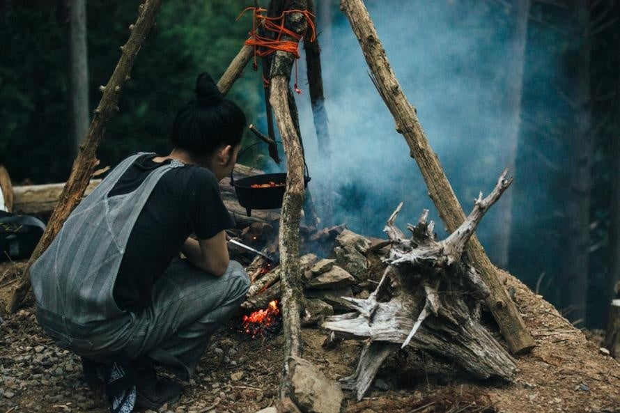 キャンプ上級者には嬉しい直火OK！（KIKORI FIELD）