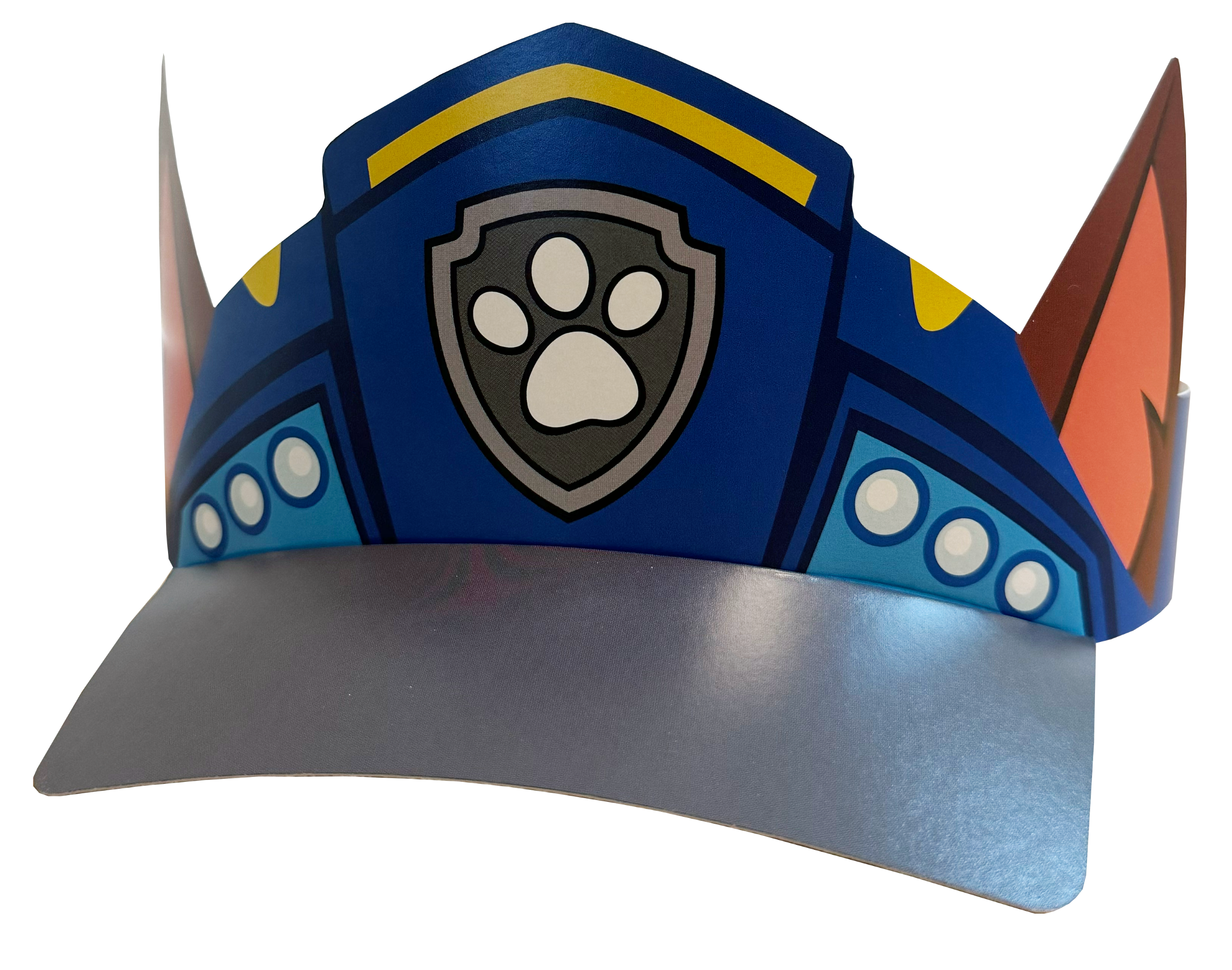 イベント来場者プレゼントの「ダイノレスキュー チェイスサンバイザー」