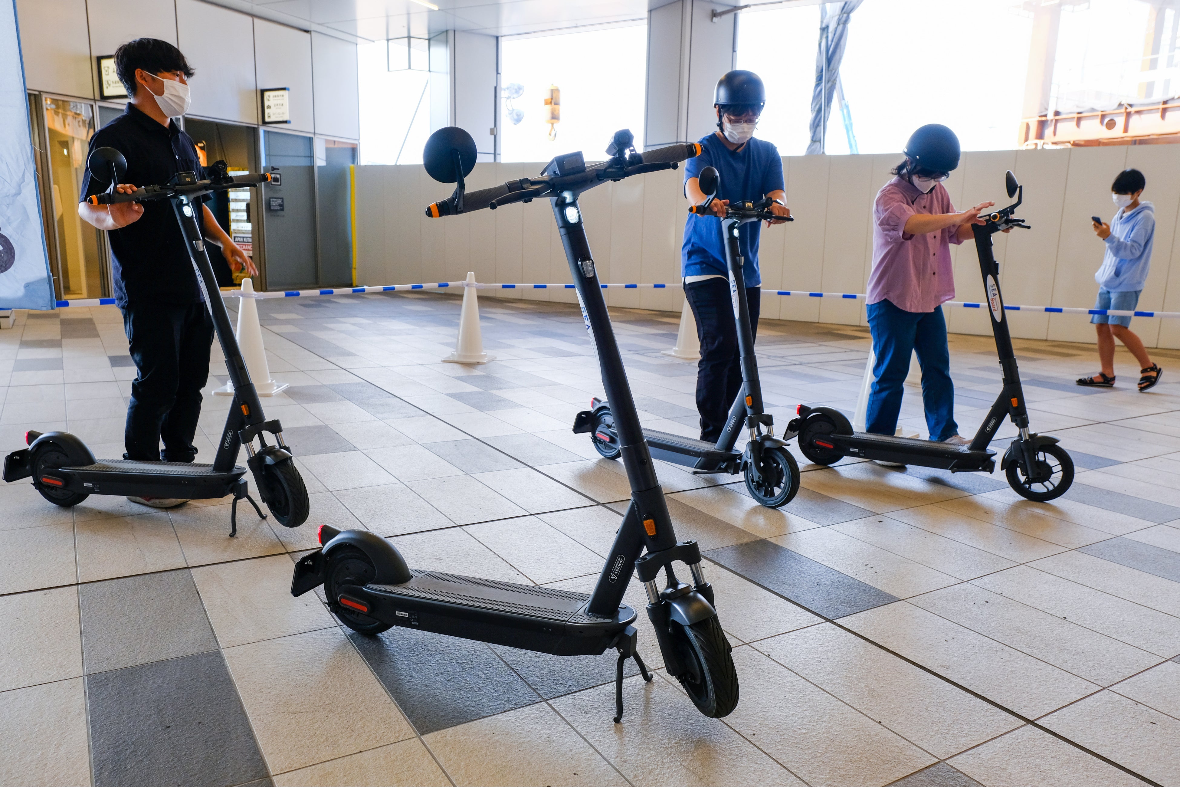 電動キックボード試乗体験会
