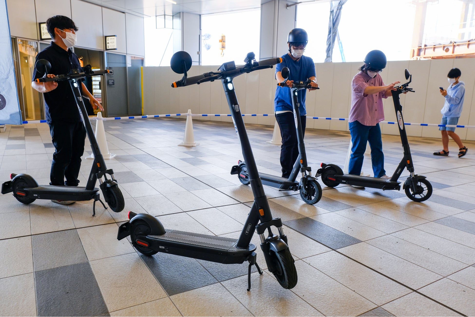 電動キックボード試乗体験会