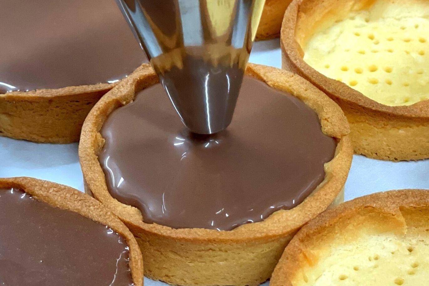 手焼きのタルト生地