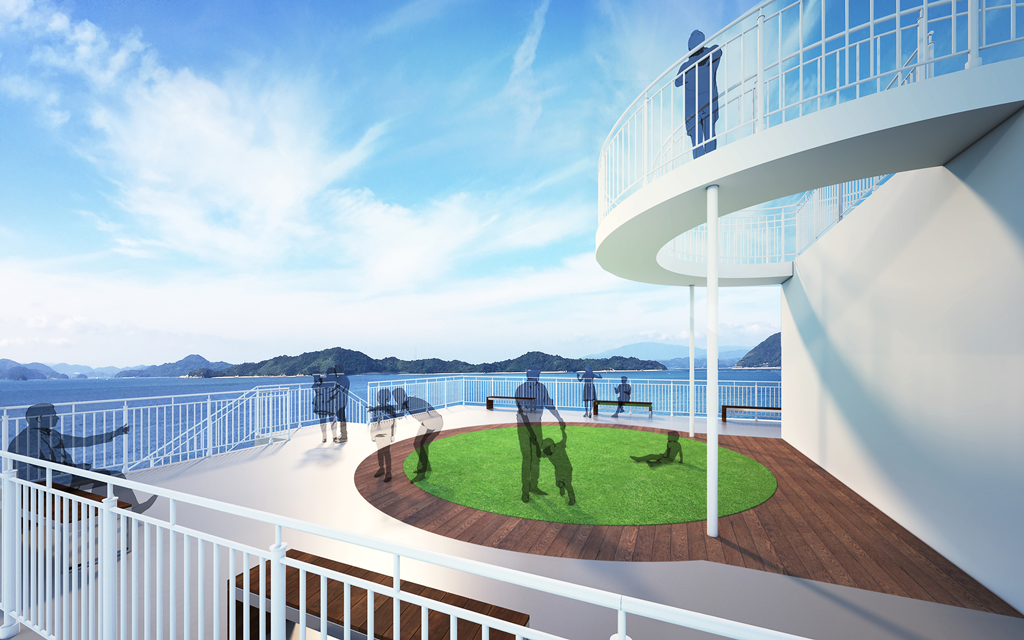 屋上－空のテラス＆フォトステージ