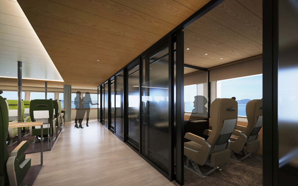 2F右前方－コンパートメント３（プレミア席）