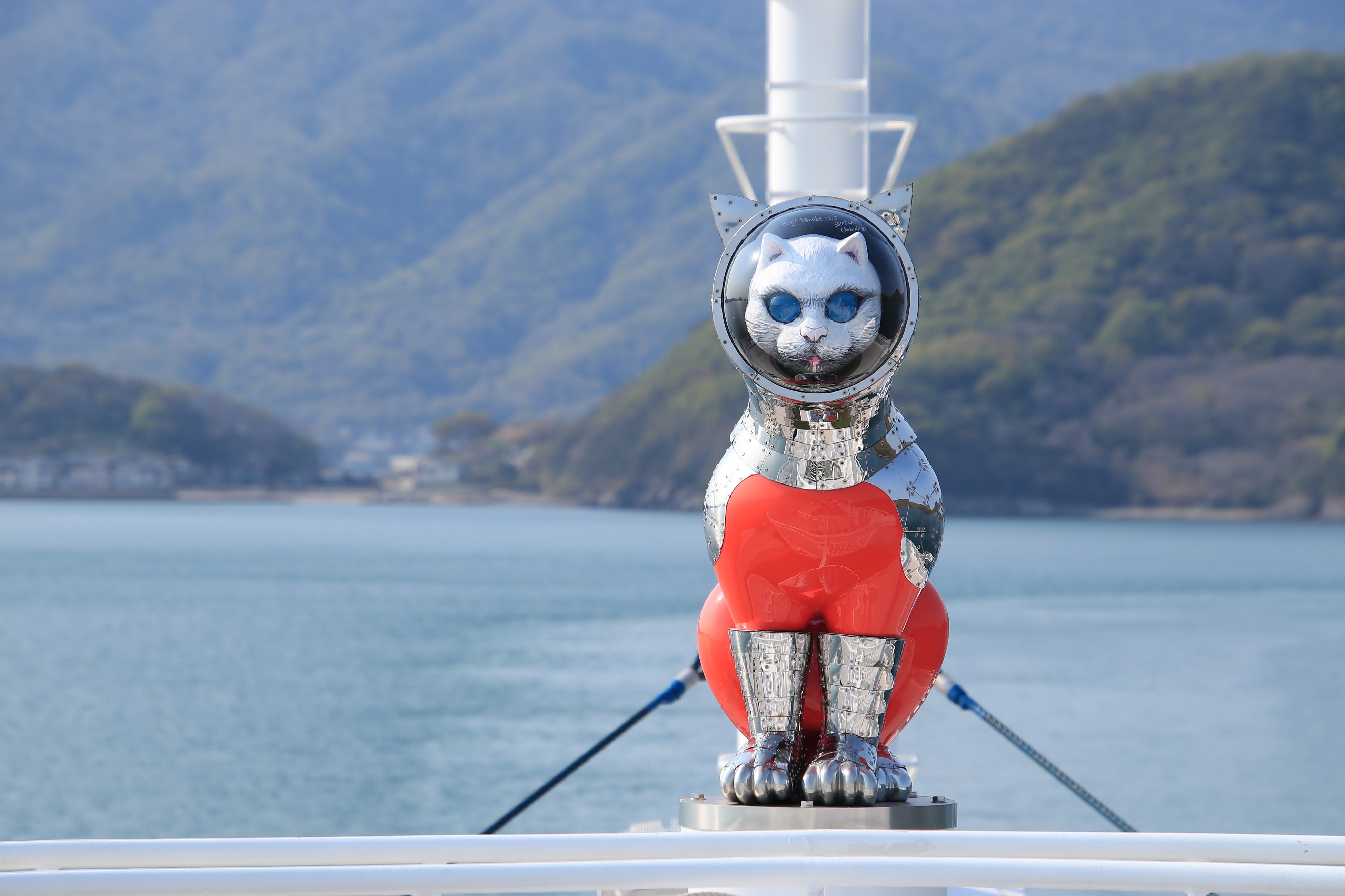瀬戸芸2025作品『SHIP’S CAT (Boarding)』の船上展示終了にともない、「ありがとうSHIP’S CAT」キャンペーンを実施します