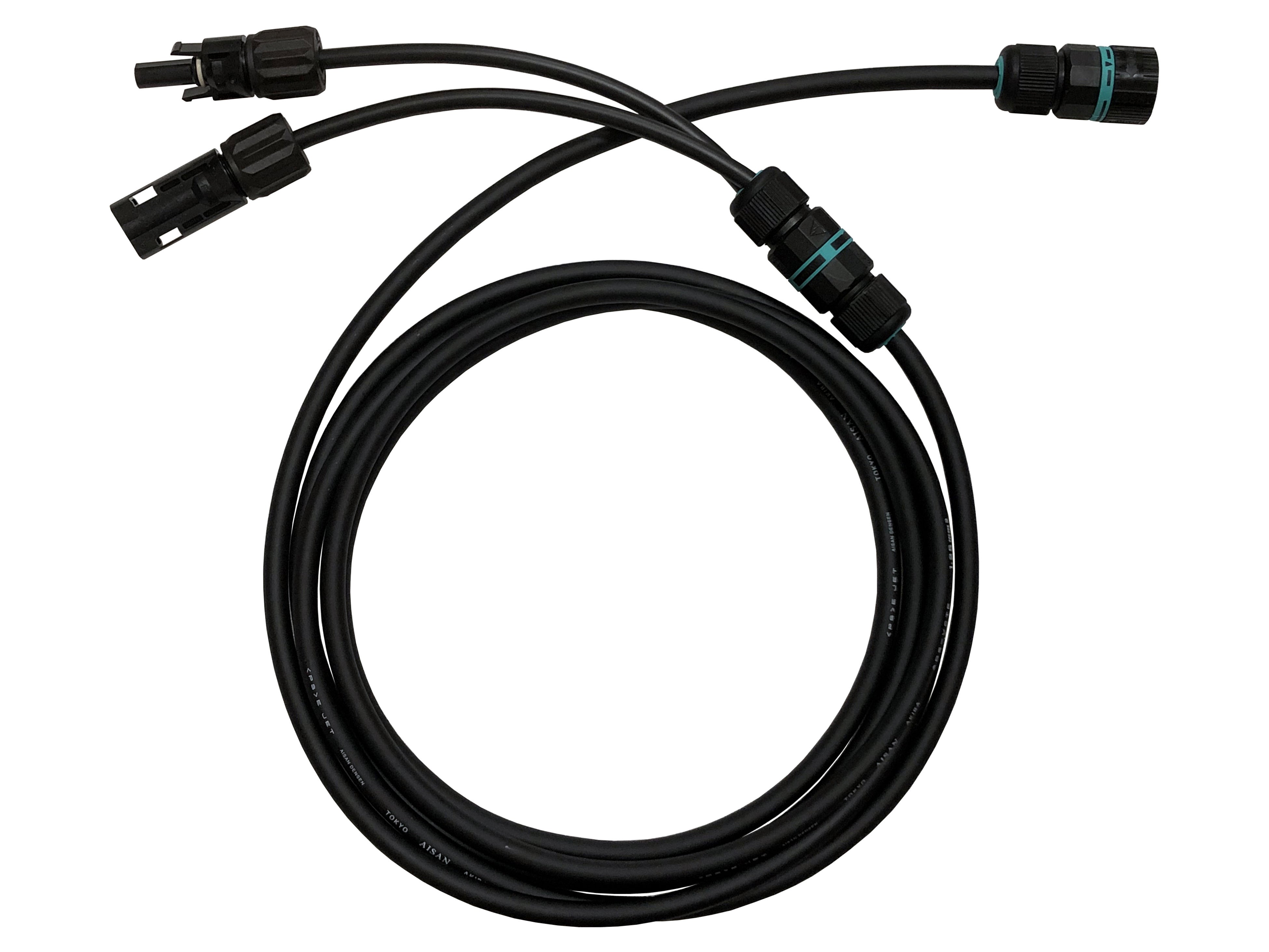 「MC4コネクタ変換ケーブル」