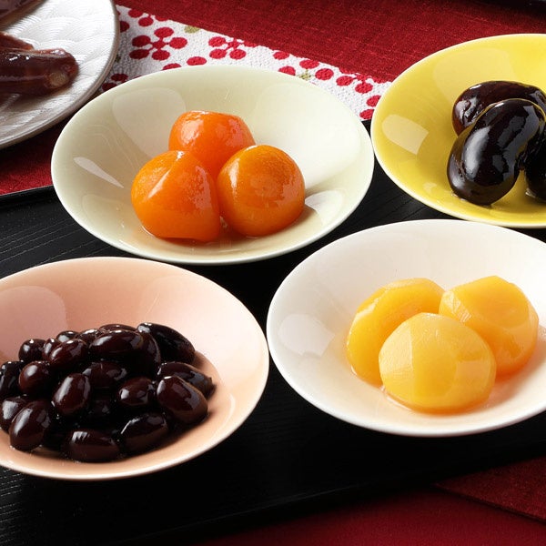 金柑・花豆・黒豆・栗福ませ