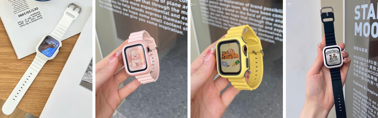 夏に映える！新作スマホケースとアップルウォッチアクセサリーを販売