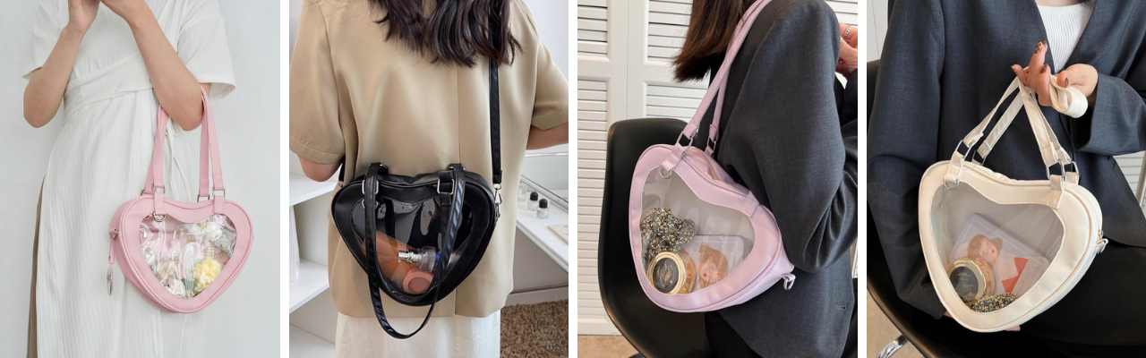 推し活を彩るハート型アイテム！痛バッグ＆ポーチやグッズ収納