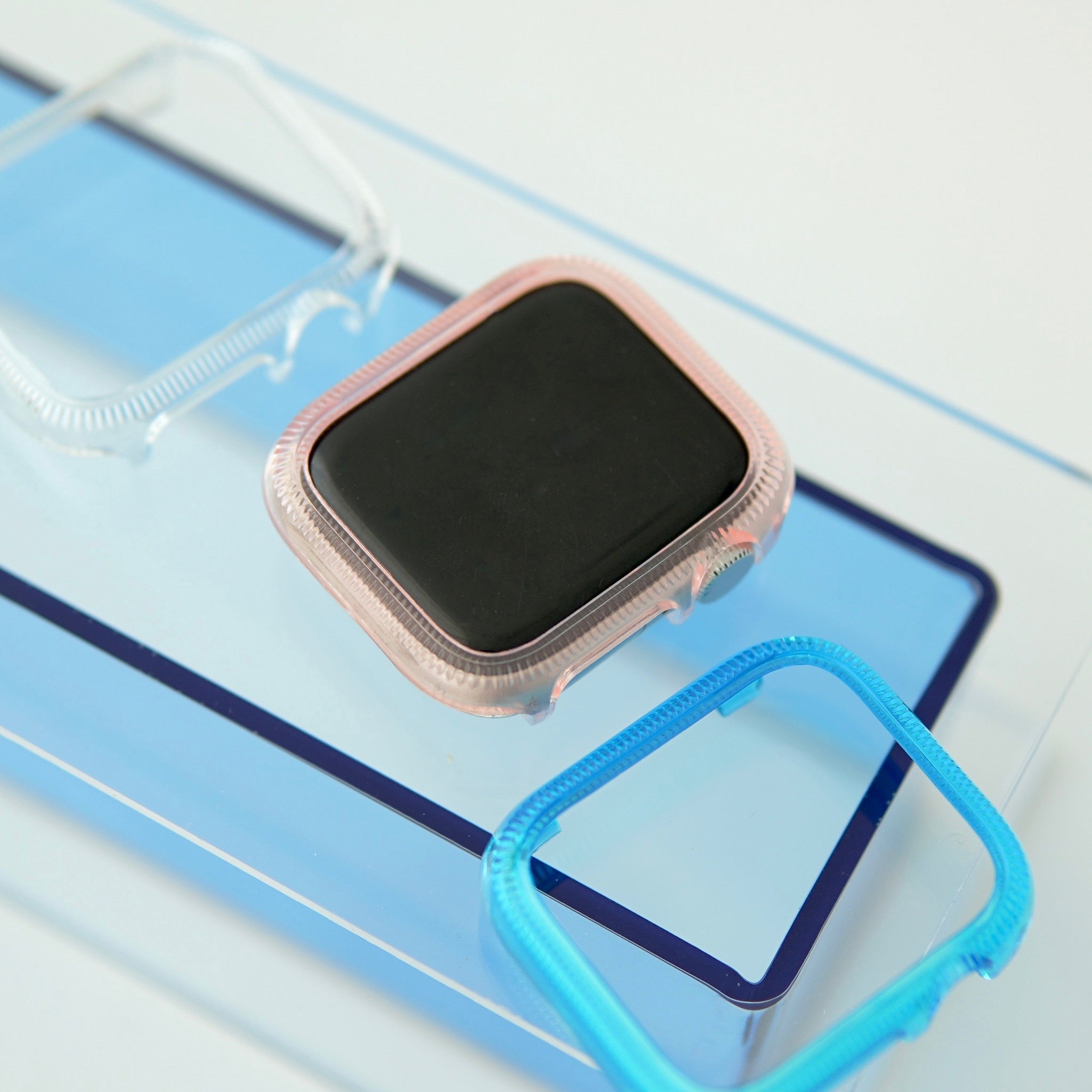 アップルウォッチフレーム新作】7色のスケルトンカラーから選べる新作