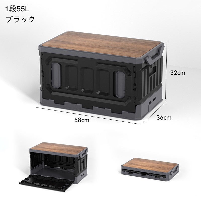 多機能　キャンプテーブル　収納ボックス　折り畳み式 610YV7iKvGL._AC_UL210_SR210,