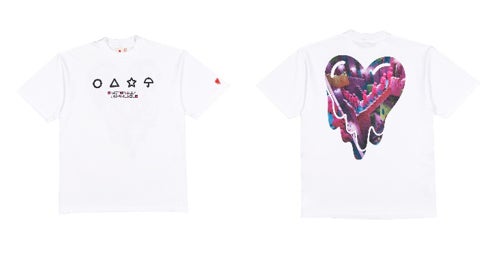 HEART LOGO TEE ¥11,500(税込)