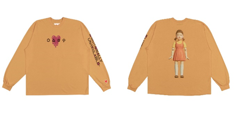 DOLL LONG SLEEVE TEE　￥14,300（税込）