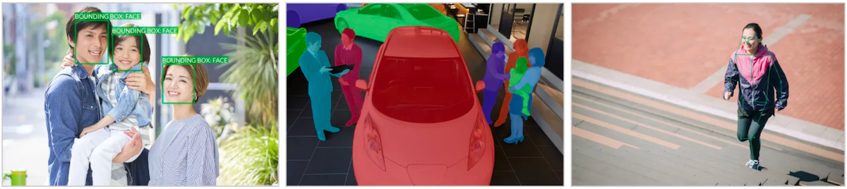 PIXTAの「機械学習用データ提供サービス」（アノテーション付与）の一例