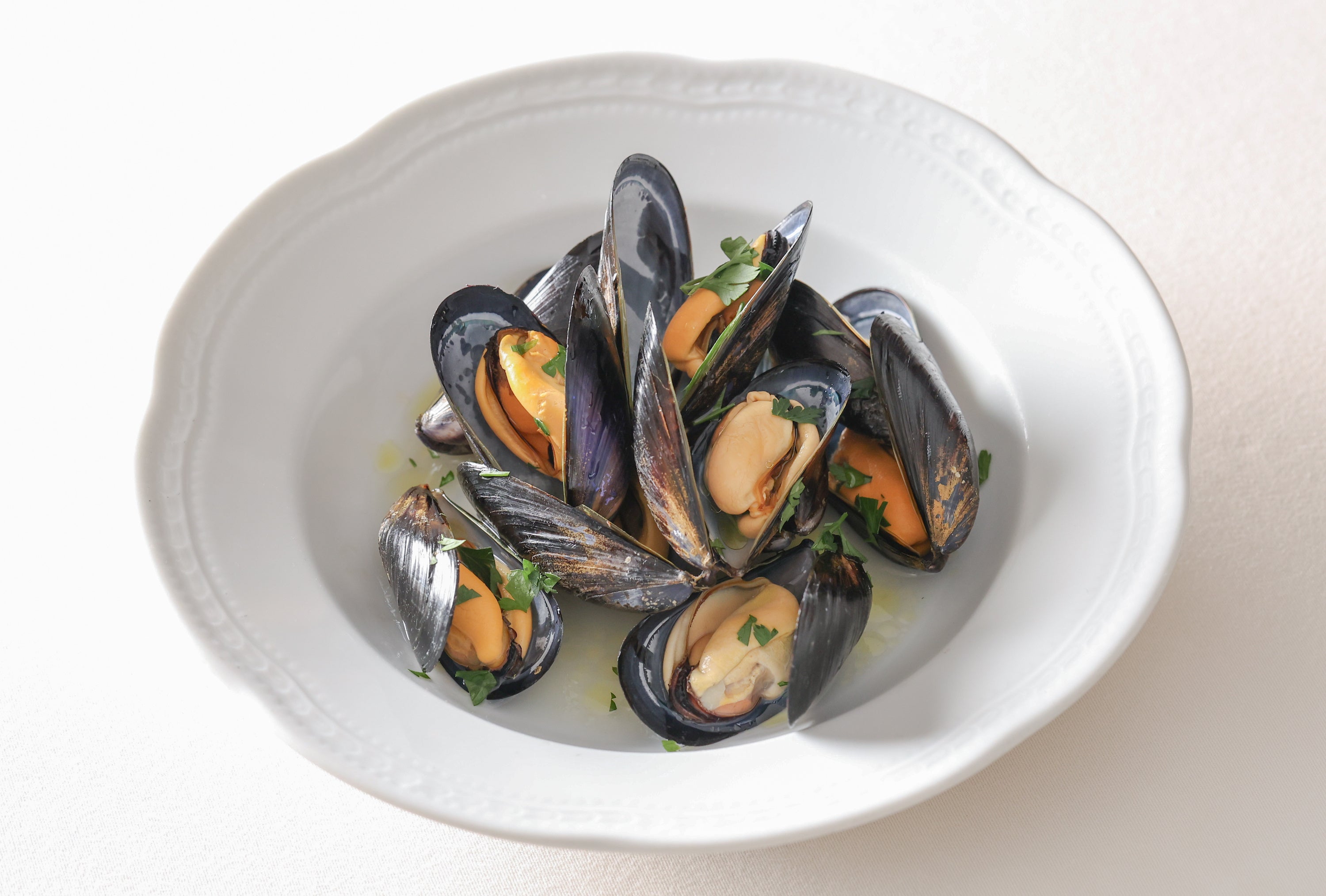 ムール貝の白ワイン蒸し