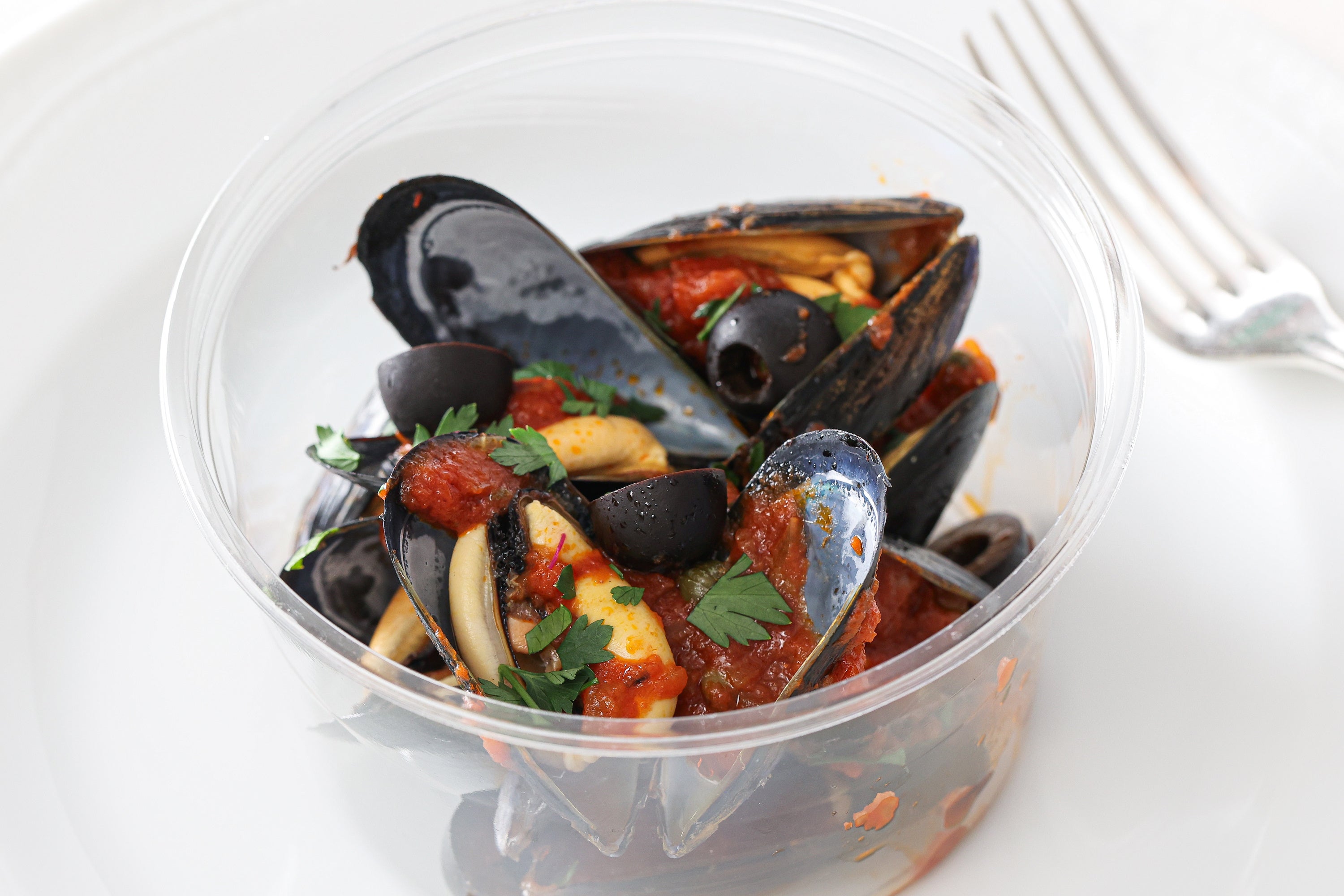 ムール貝のプッタネスカ