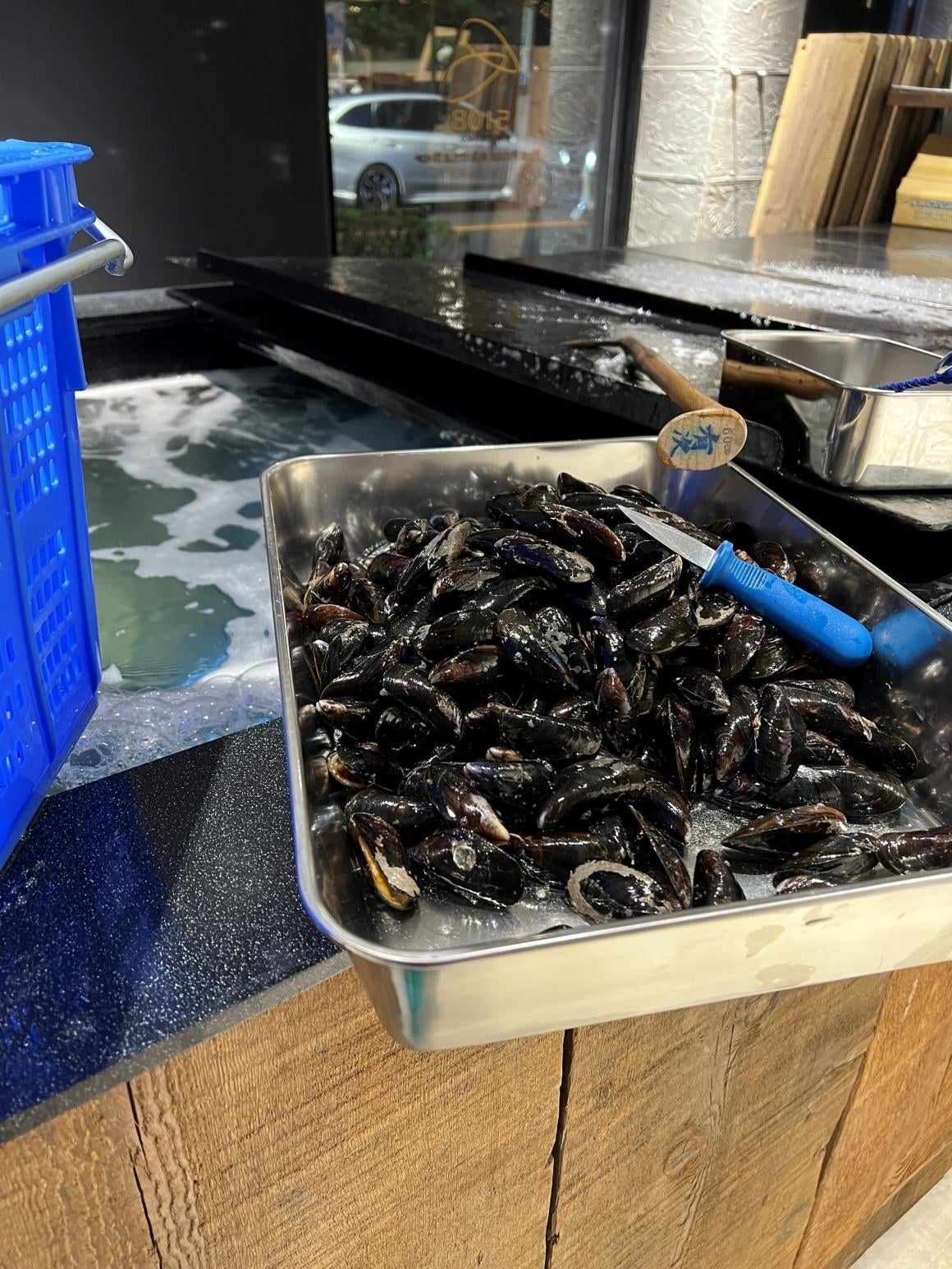 ビスポーク貝類生け簀