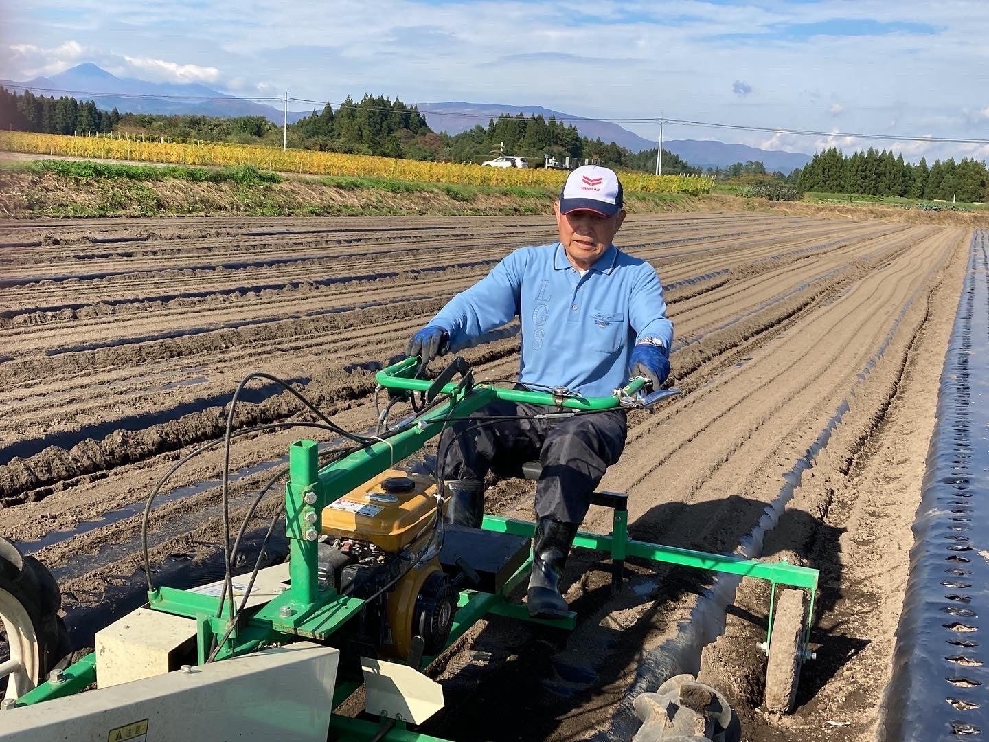 生産者の小笠原良さん