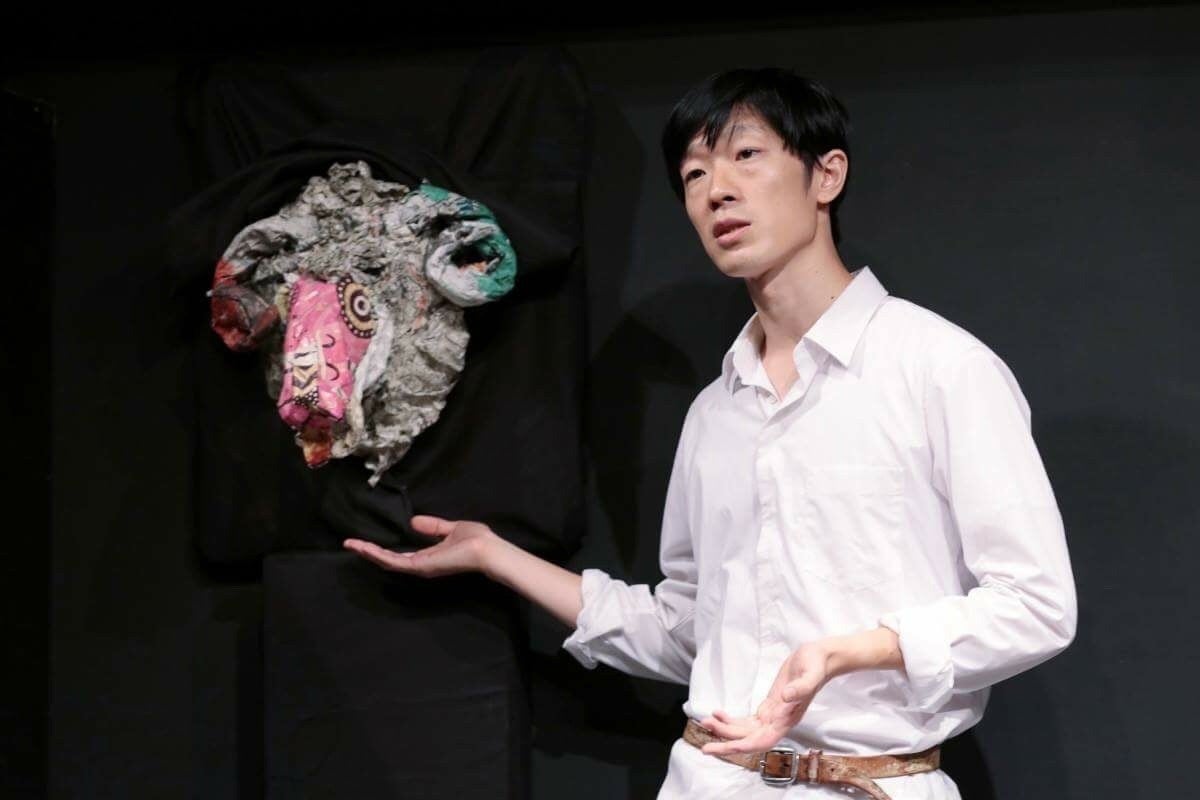 一人芝居 「I＆AI 」初演時の様子