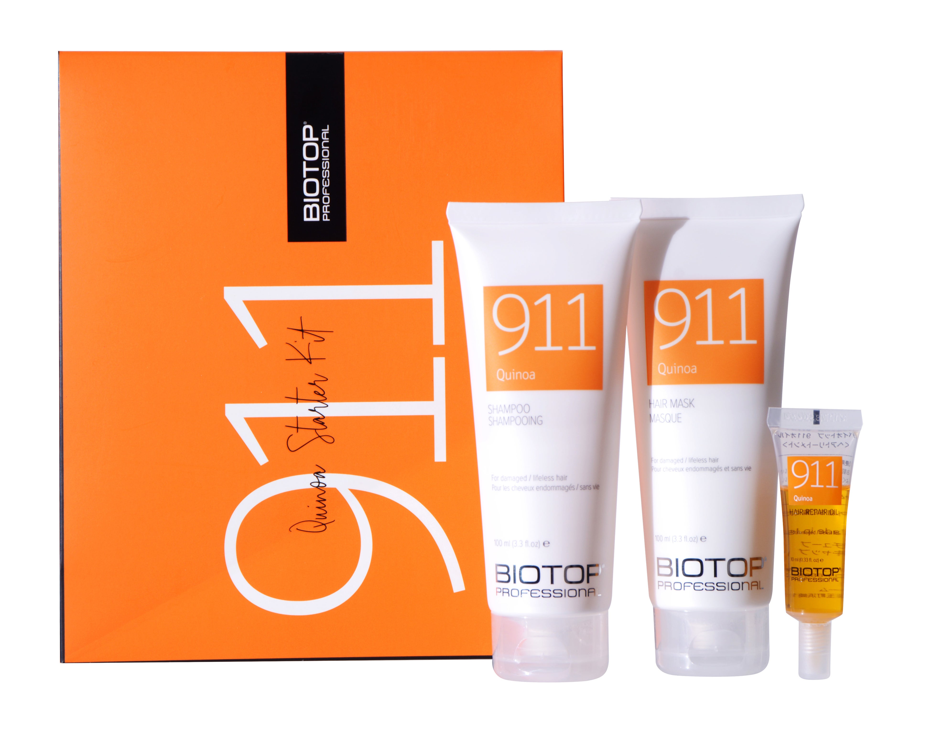 911ヘアシャンプー、マスク、オイル　5セット 日本初上陸】セルフでサロントリートメント。カラカラの砂漠髪を