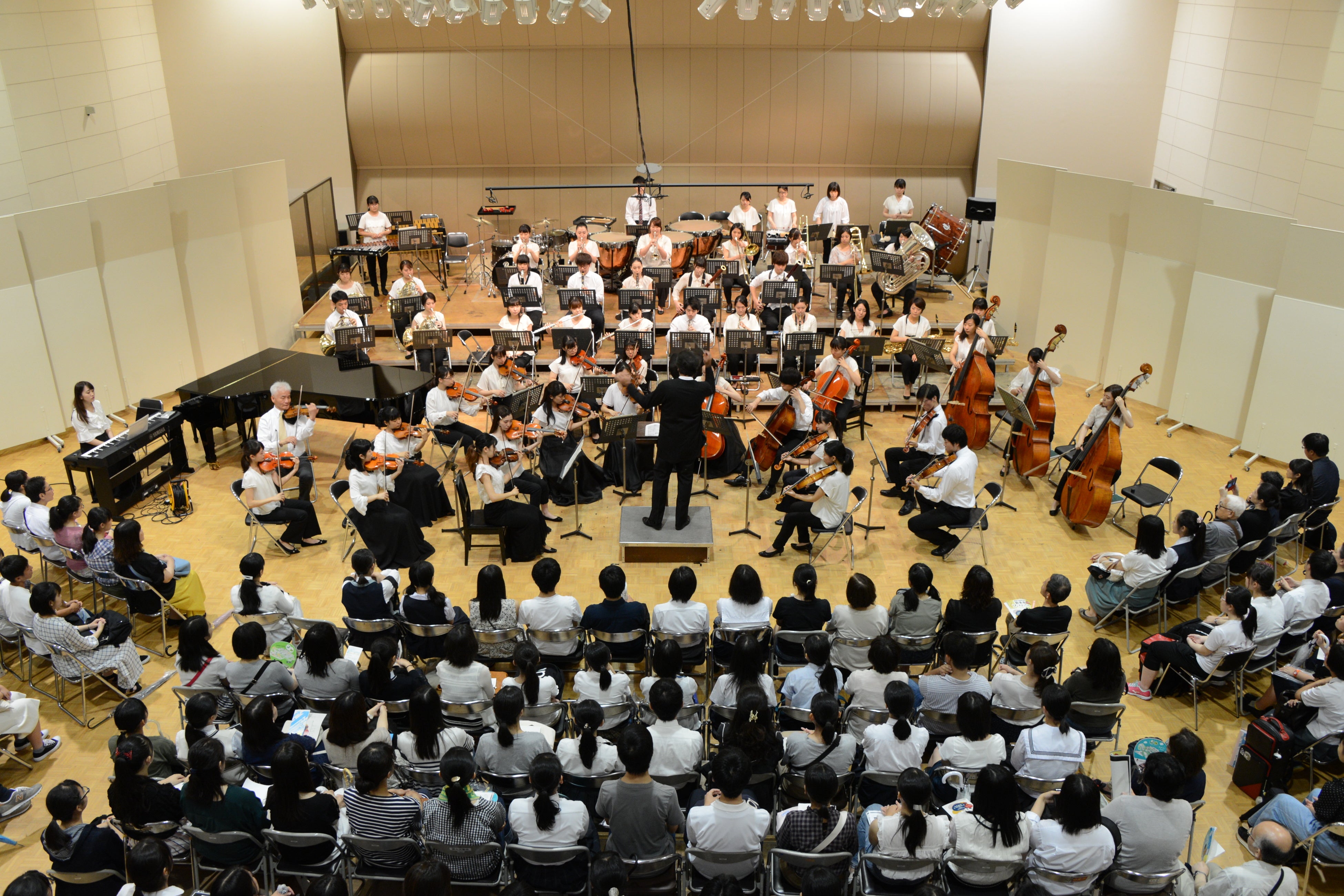 2019年度実施の様子（オーケストラ演奏）