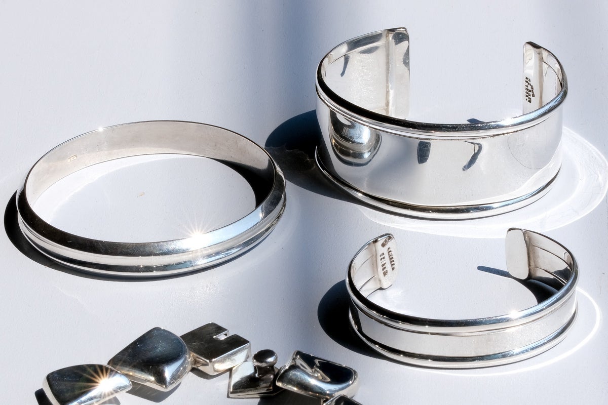 シルバーバングル ¥44,000~