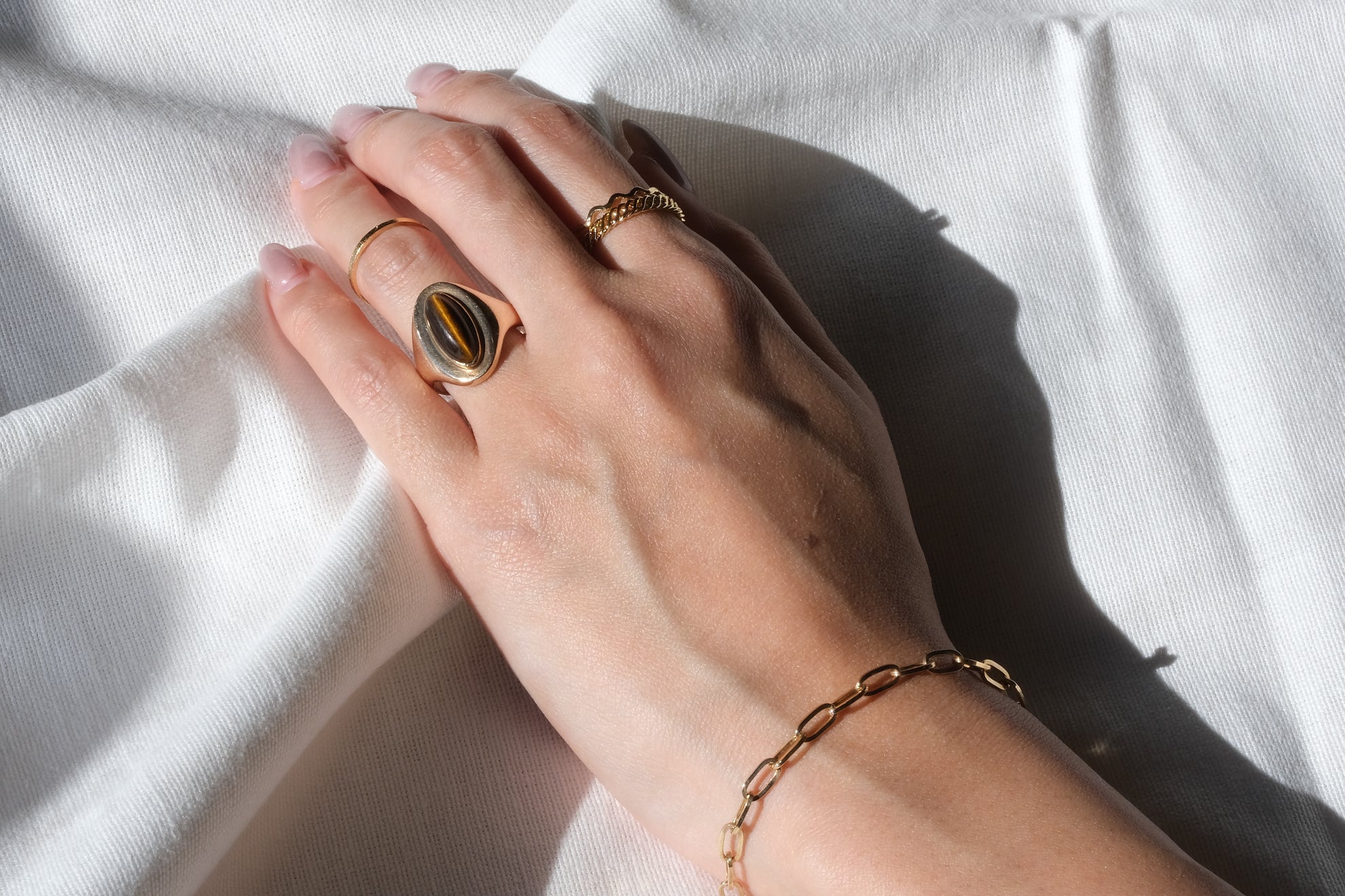 9K／10K／14K ゴールドブレスレット ¥36,000~