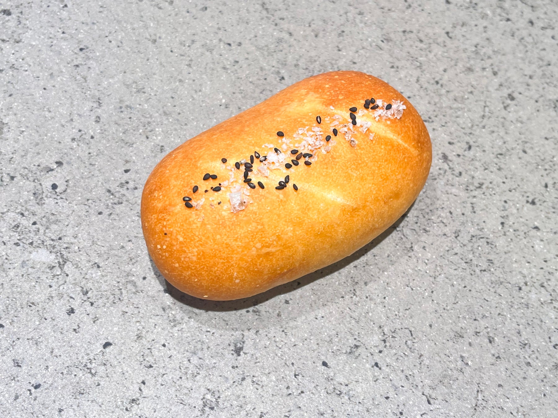 学校で試作した『いつもと違う!?じゅわっとお芋塩パン』