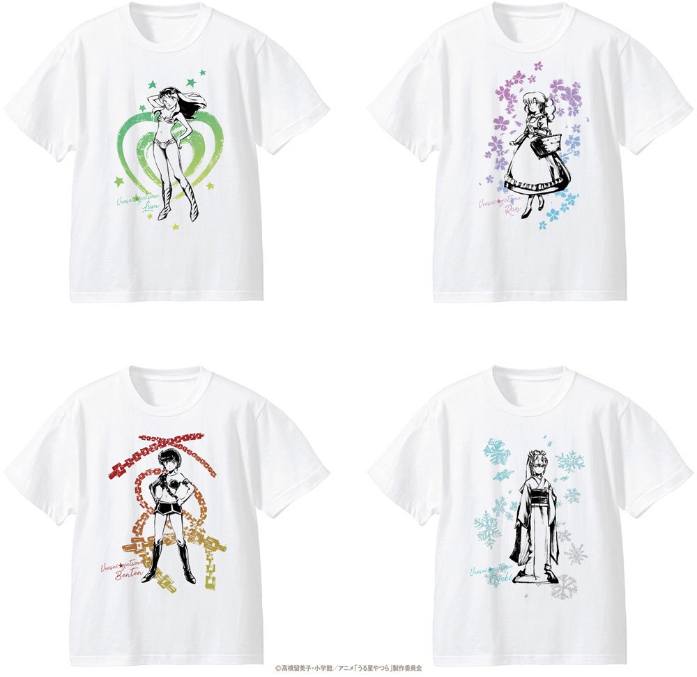 墨絵Tシャツ(L／XLサイズ)　全4種　各4,620円(税込)