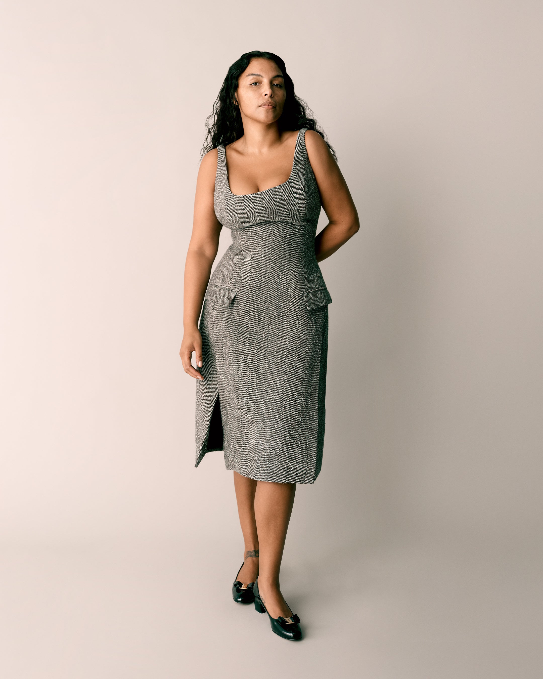 未使用級✨フェラガモ　ヴァラリボン 　　ビジュー　オープントゥ 6 1/2 D 未使用級✨フェラガモ ヴァラリボン ビジュー オープントゥ 6 1