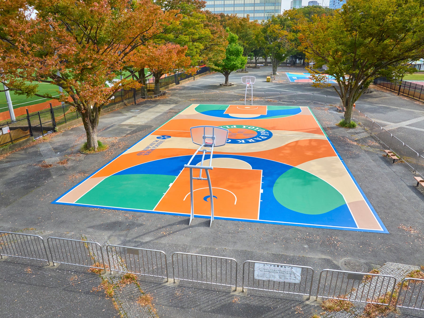 ストリートバスケットボールの"聖地"代々木公園バスケットボールコートがリニューアル完成!クラファンサポートのプレートも3月7日に設置完了