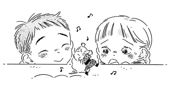 『みんなのためいき図鑑』(村上しいこ 作／中田いくみ 絵)　本文より