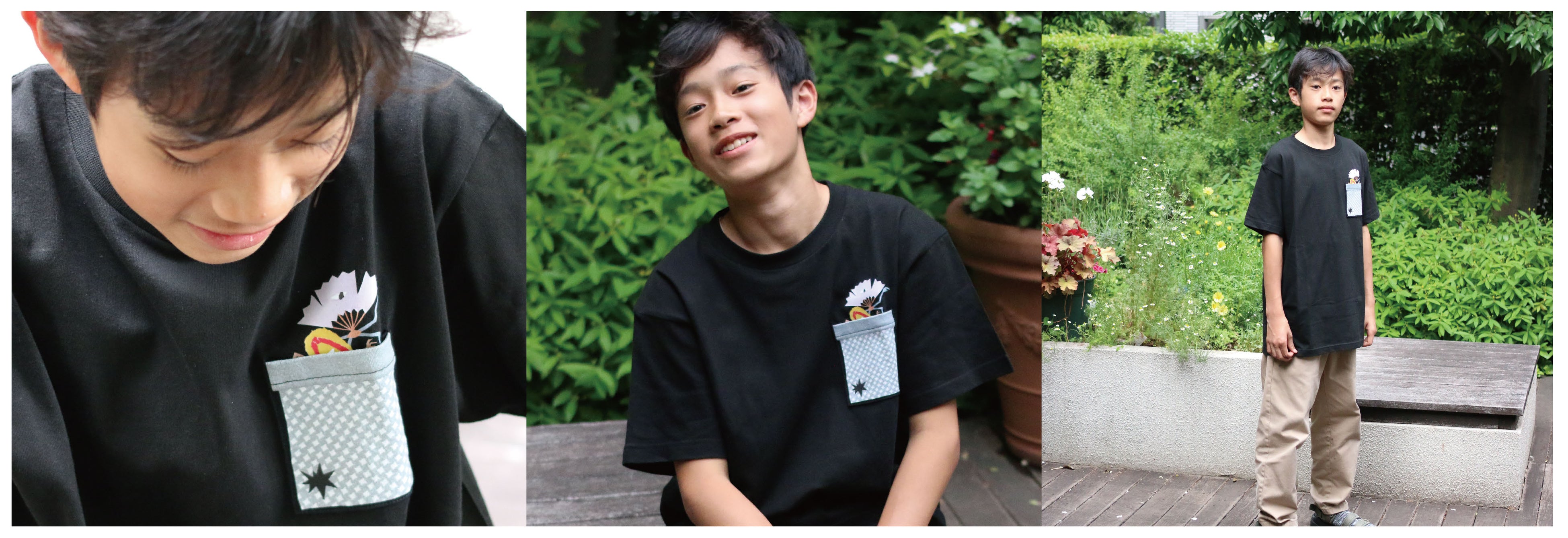 モデル身長：155cm　着用サイズ：Mサイズ