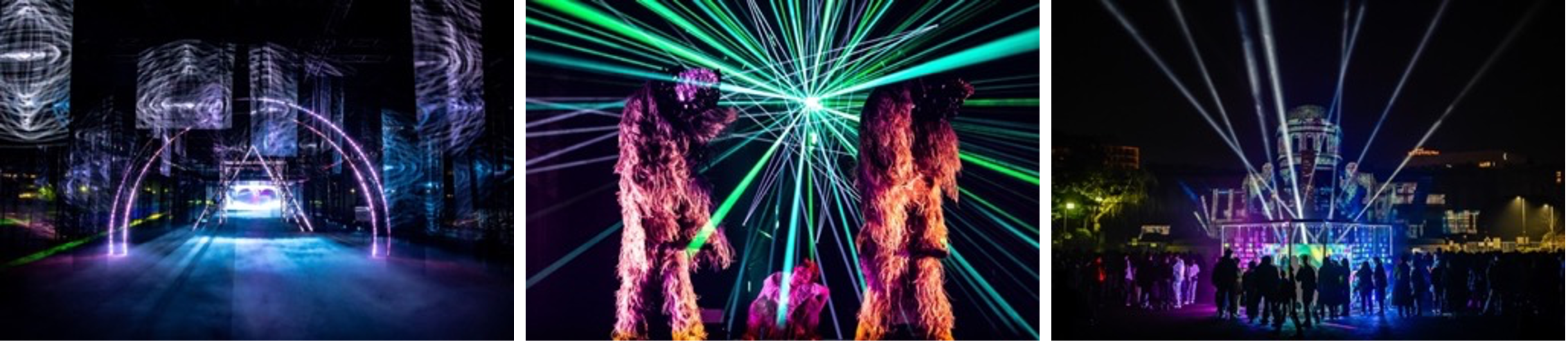 TOKYO LIGHTS(2021年) の光のエンターテイメント