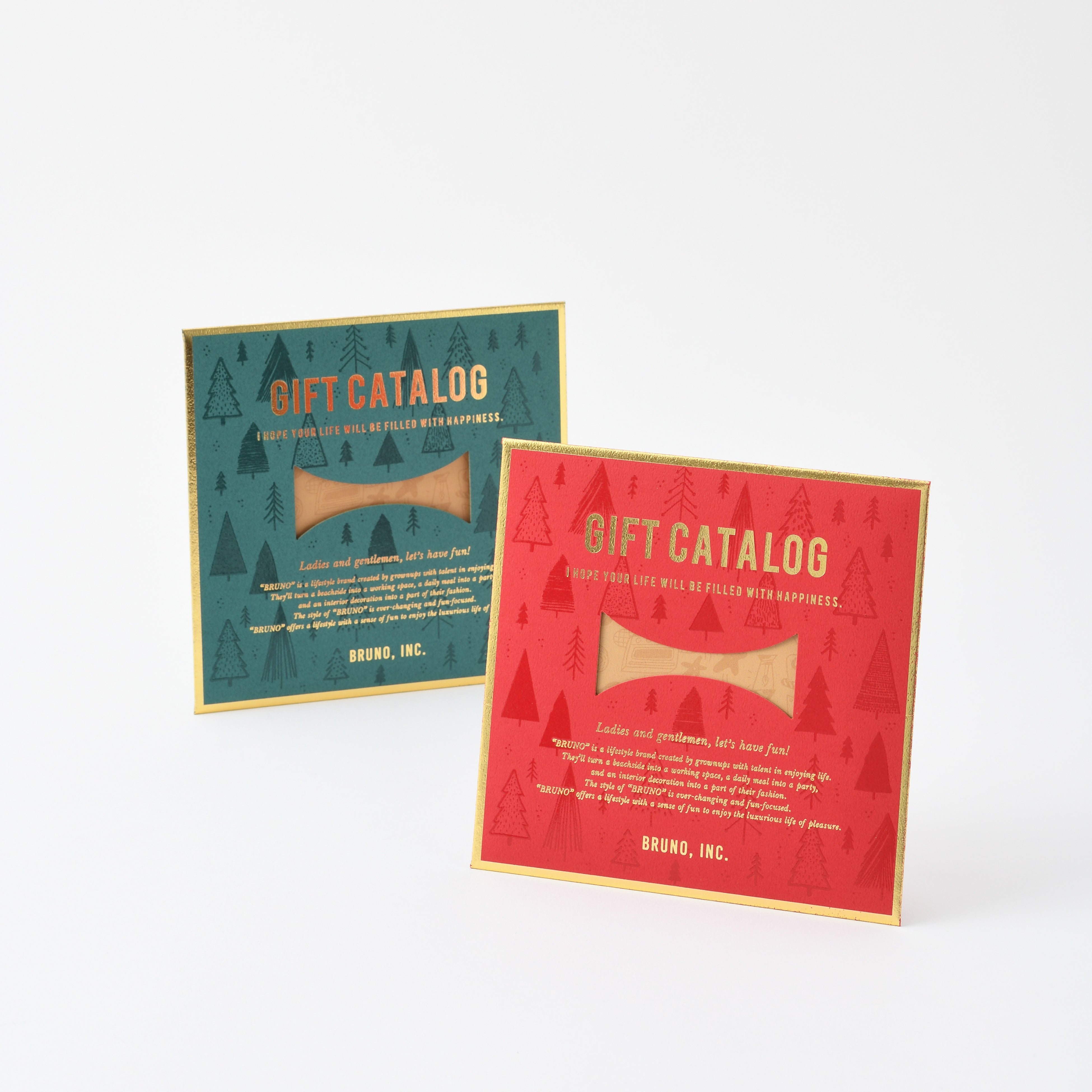 BRUNOで贈るクリスマスギフト！「カタログギフト」に冬限定スペシャル