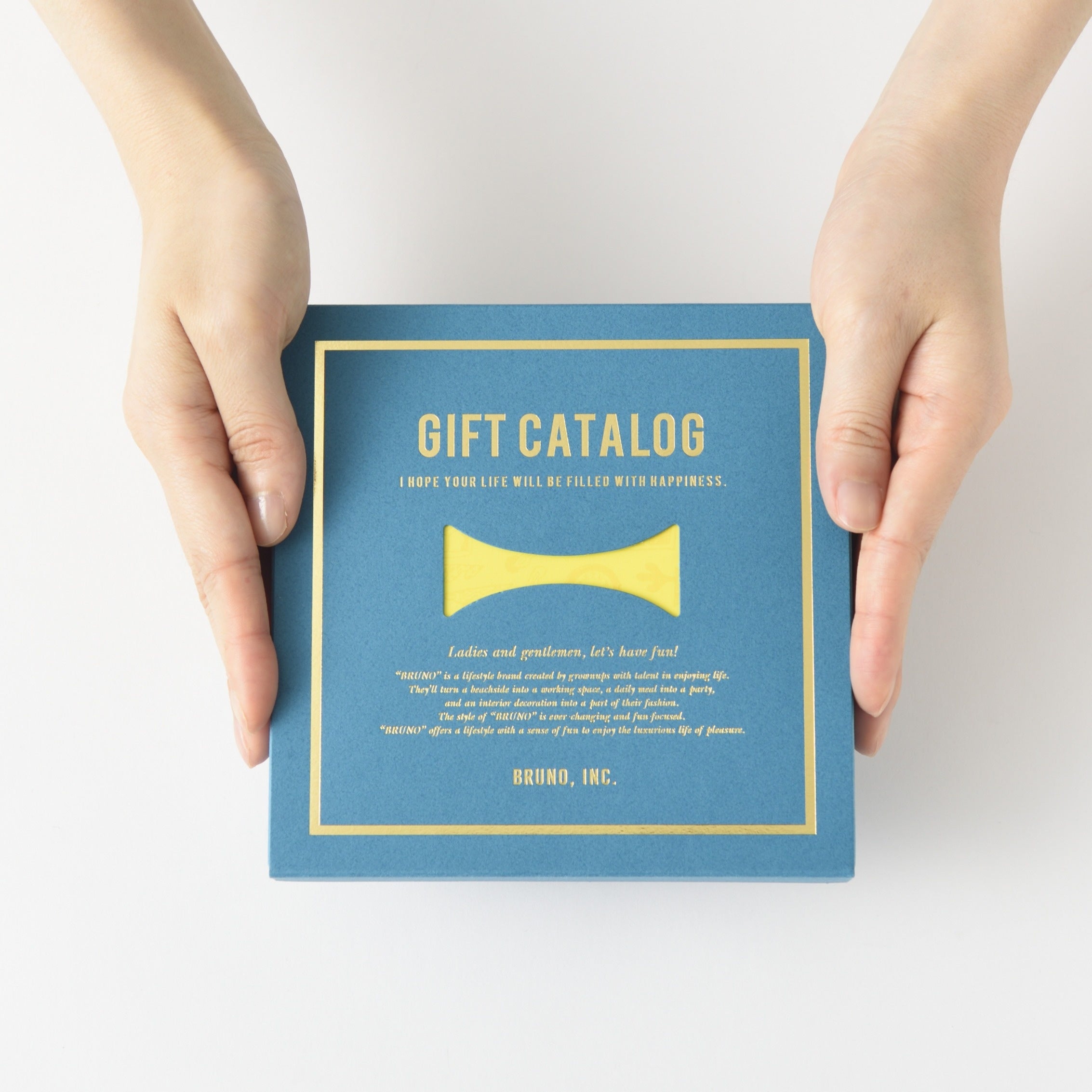 BRUNO ギフト用パッケージ Congrats BRUNOで贈るクリスマスギフト！「カタログギフト」に冬限定