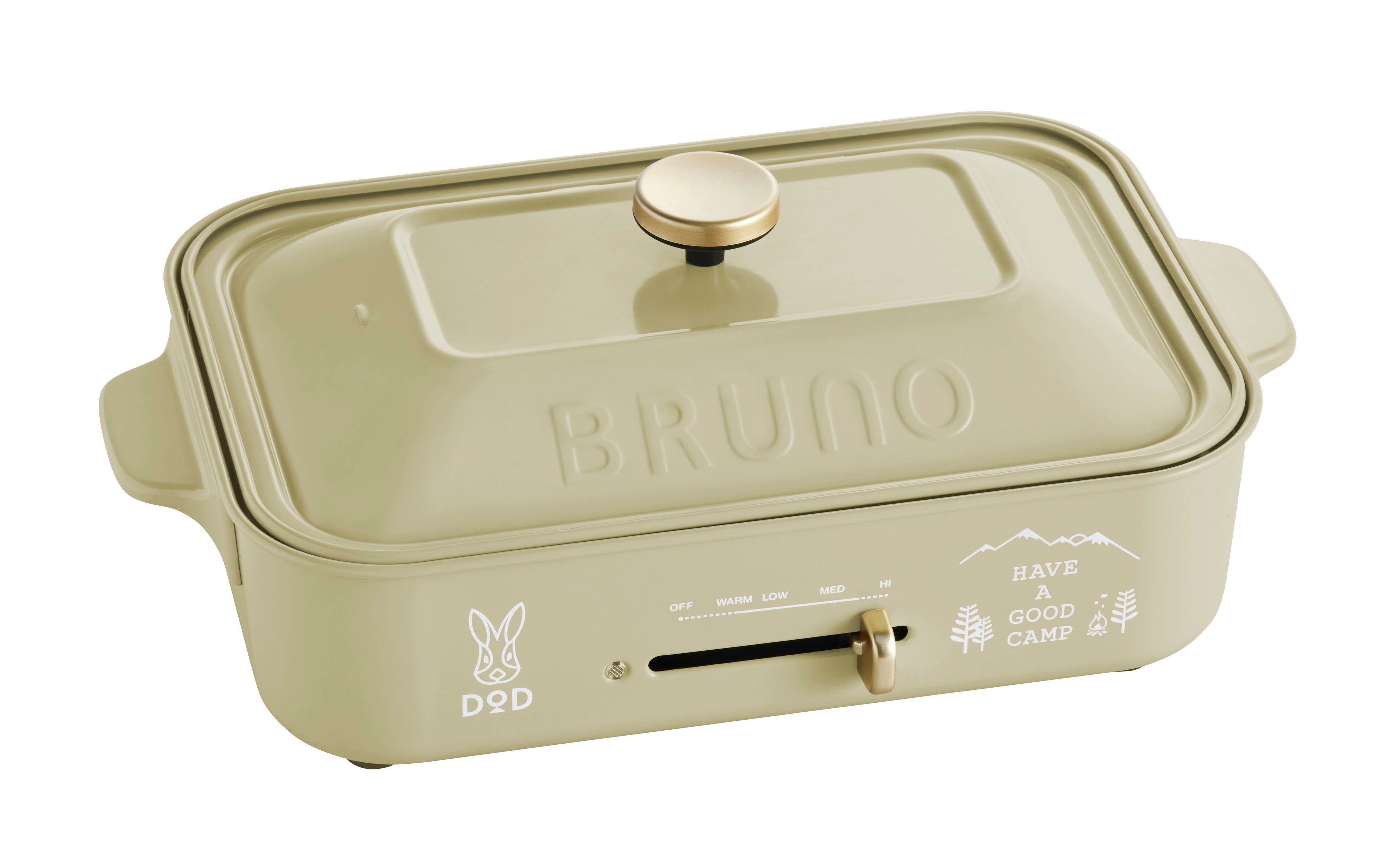 未使用品 DOD BRUNOコンパクトホットプレート BRUNO×DOD コンパクトホットプレート – Mart
