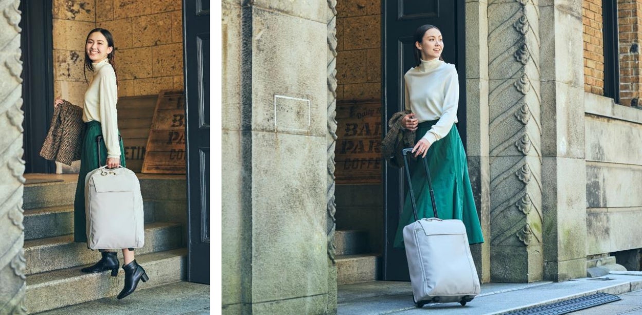 トラベルブランドMILESTOより、自分らしく過ごす女性の“毎日”に トラベルブランドMILESTOより、自分らしく過ごす女性の“毎日”に