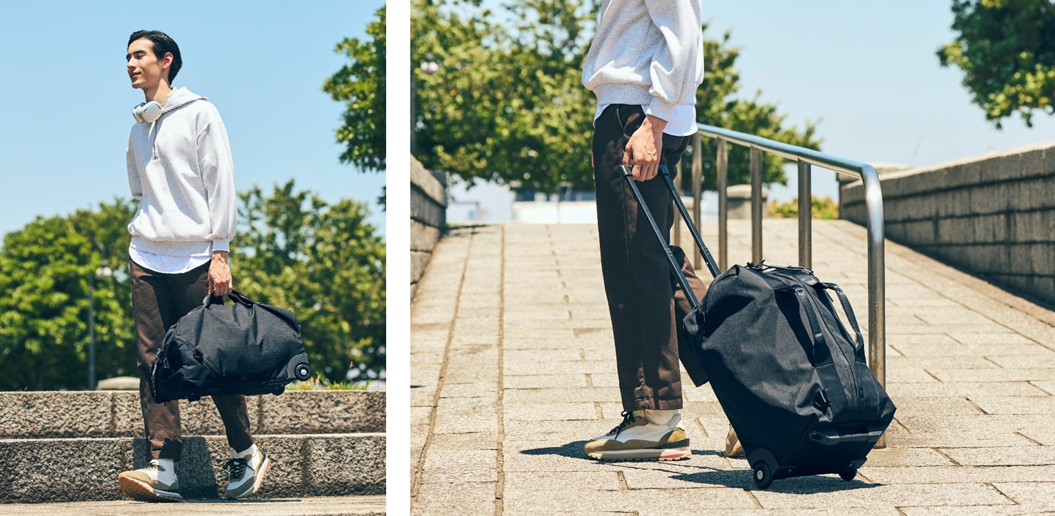 【美品】MILESTO ミレスト STLAKT 3WAY ボストンバッグ 撥水 トラベルブランドMILESTOより、機能性とデザインを極めたSTLAKT