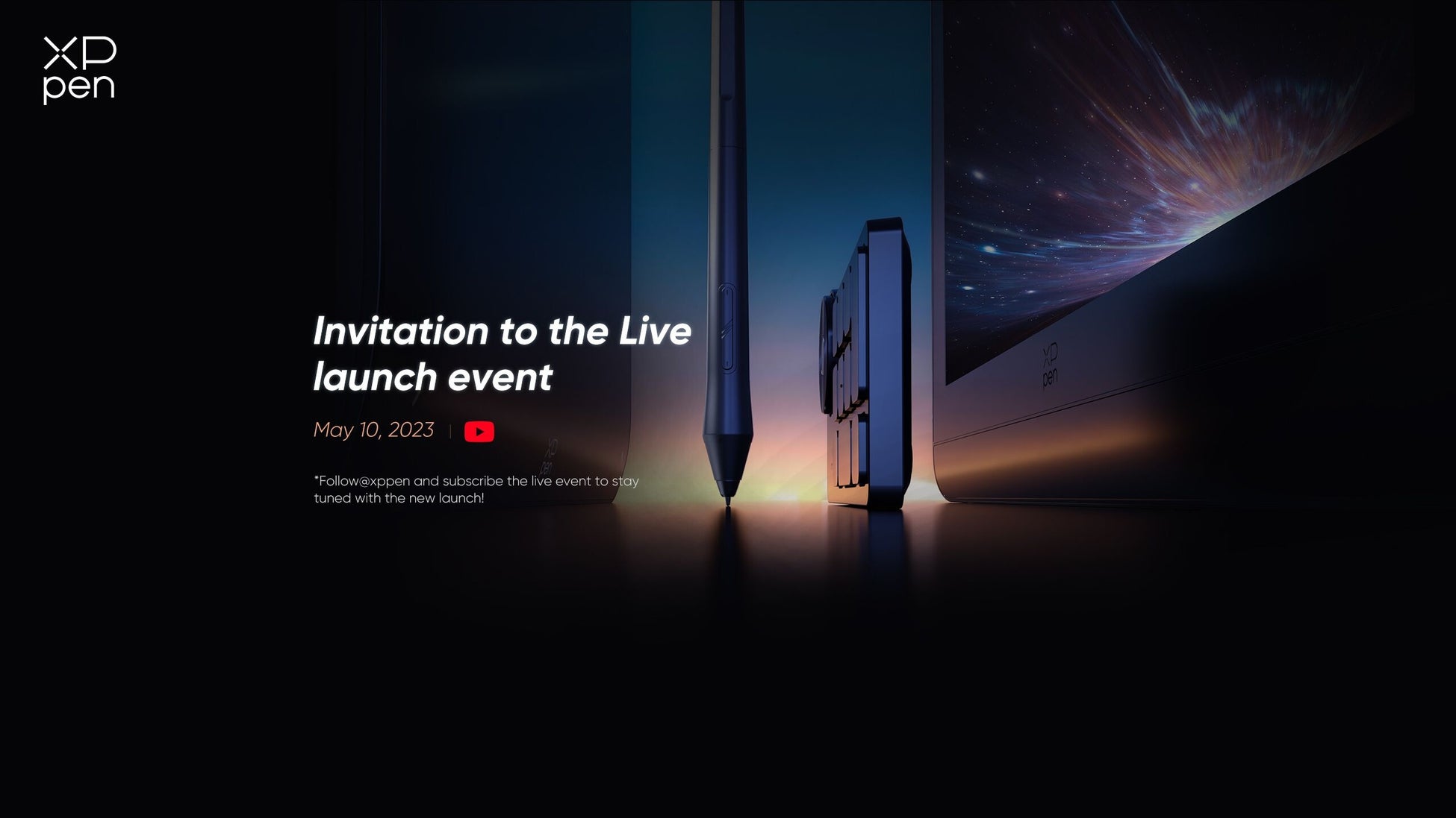 「XPPenが新製品発表!筆圧検知機能に注目したデザイン性にもこだわった製品。5/11(木)2:00よりYoutubeでライブ配信」 「XPPenが新製品発表!筆圧検知機能に注目したデザイン性にもこだわった製品。5/11(木)2:00よりYoutubeでライブ配信」