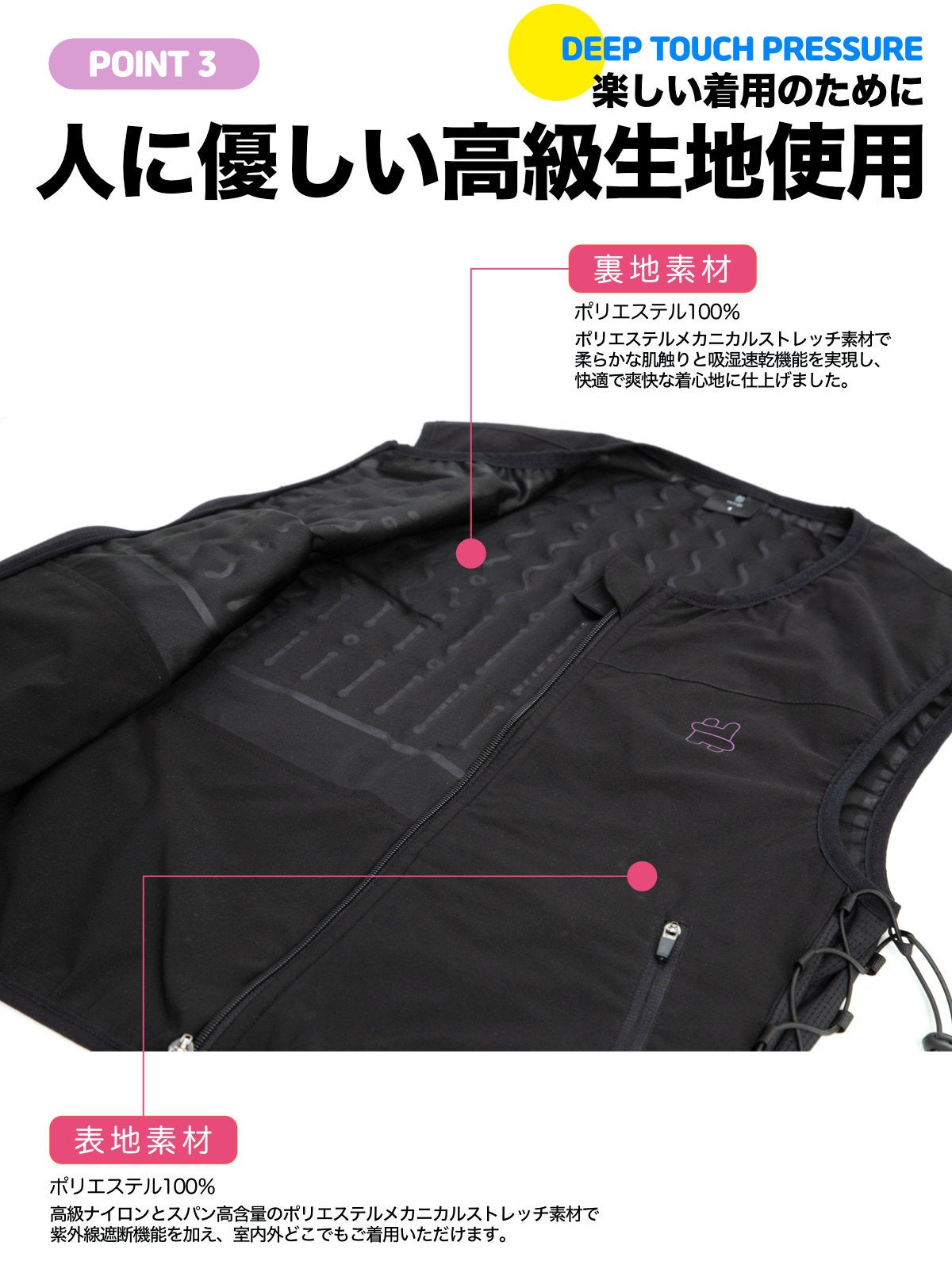 着圧ベストHUGgy