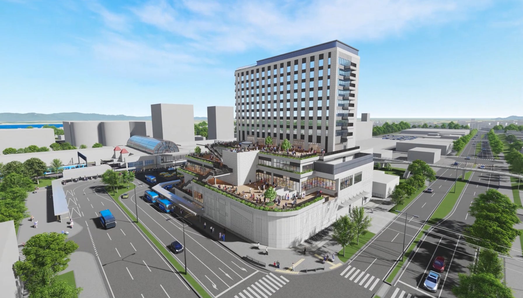 北海道 北広島 駅西口周辺エリア活性化事業 における 仮称 北広島駅 西口aプロジェクト に係る起工式実施及び着工のお知らせ 株式会社日本エスコンのプレスリリース 北海道 北広島 駅西口周辺エリア活性化事業 における 仮称 北広島駅 西口aプロジェクト に係る起工式実施及び着工のお知らせ 株式会社日本エスコンのプレスリリース