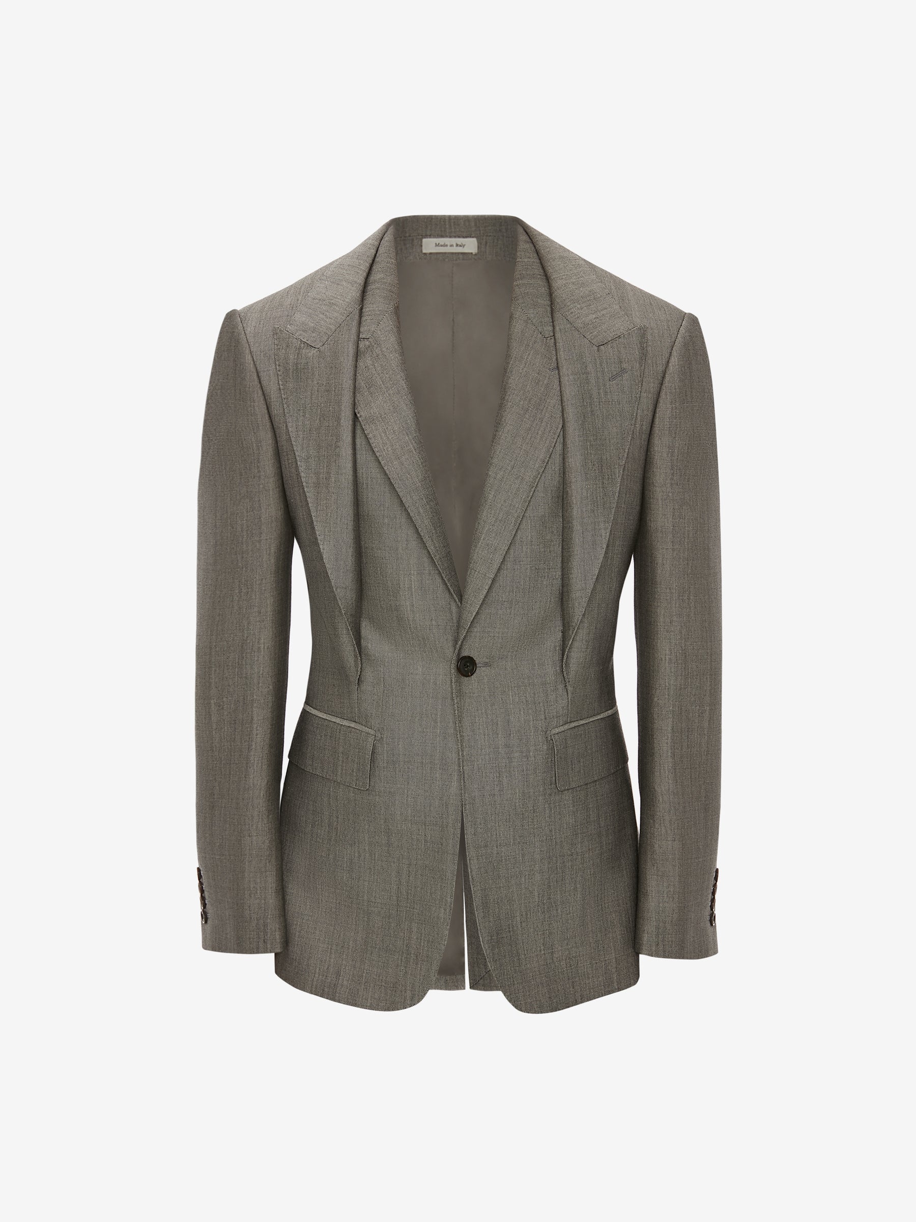 美品　アレキサンダーマックイーン　チェック柄テーラードジャケット　イタリア製 Alexander McQueen】2022年春夏プレコレクションよりテーラード