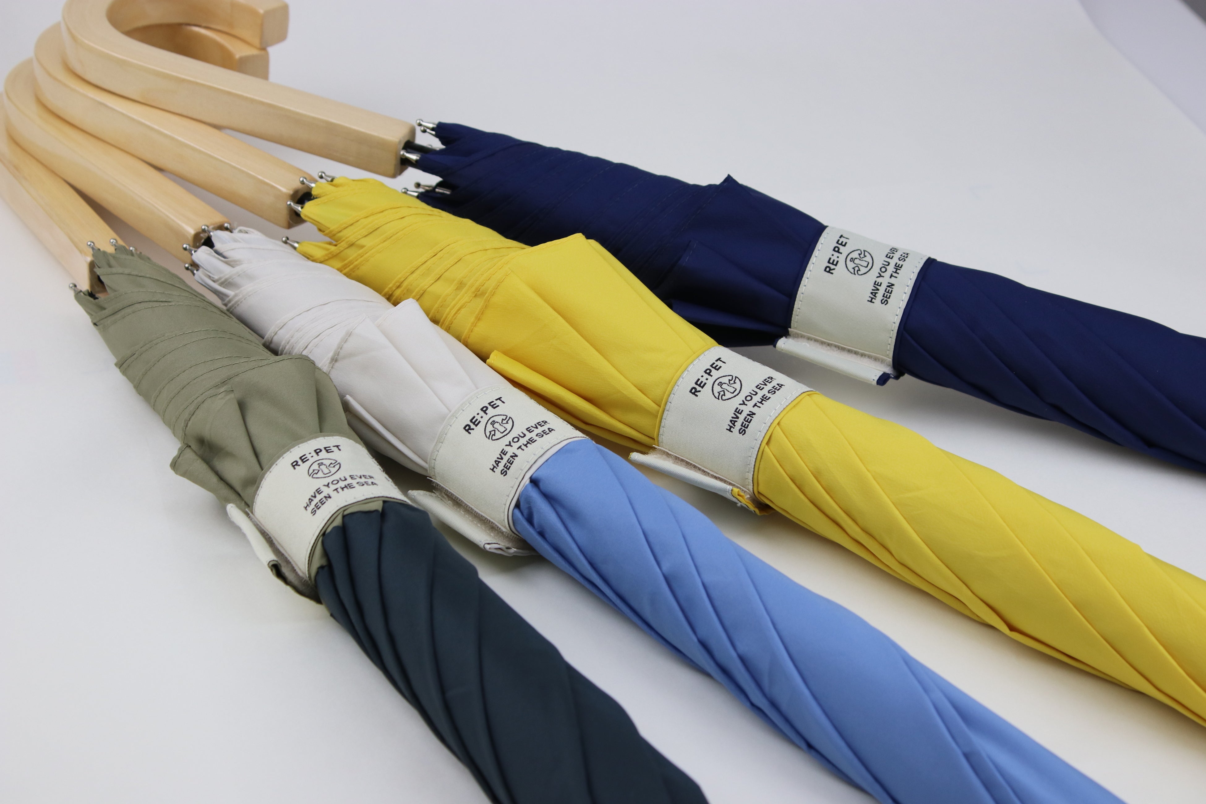 再生PETボトルから作られたリペット　傘ロング