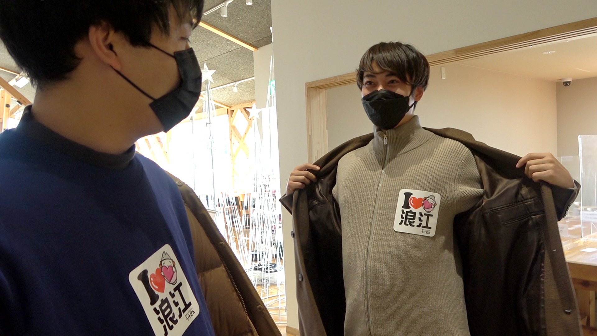 道の駅なみえ（浪江町）にて